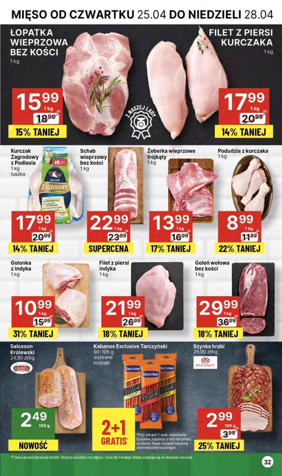 Gazetka promocyjna Delikatesy Centrum str. 32