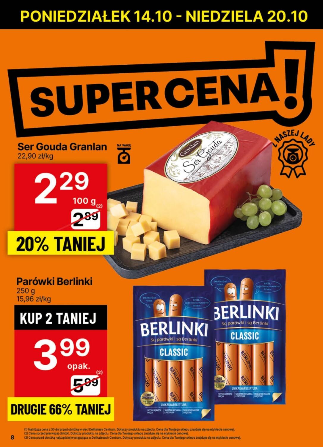 Gazetka promocyjna Delikatesy Centrum str. 8