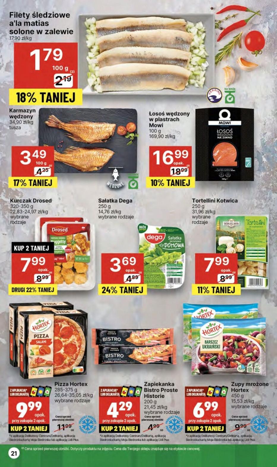 Gazetka promocyjna Delikatesy Centrum str. 21