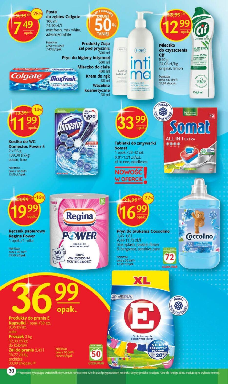 Gazetka promocyjna Delikatesy Centrum str. 30