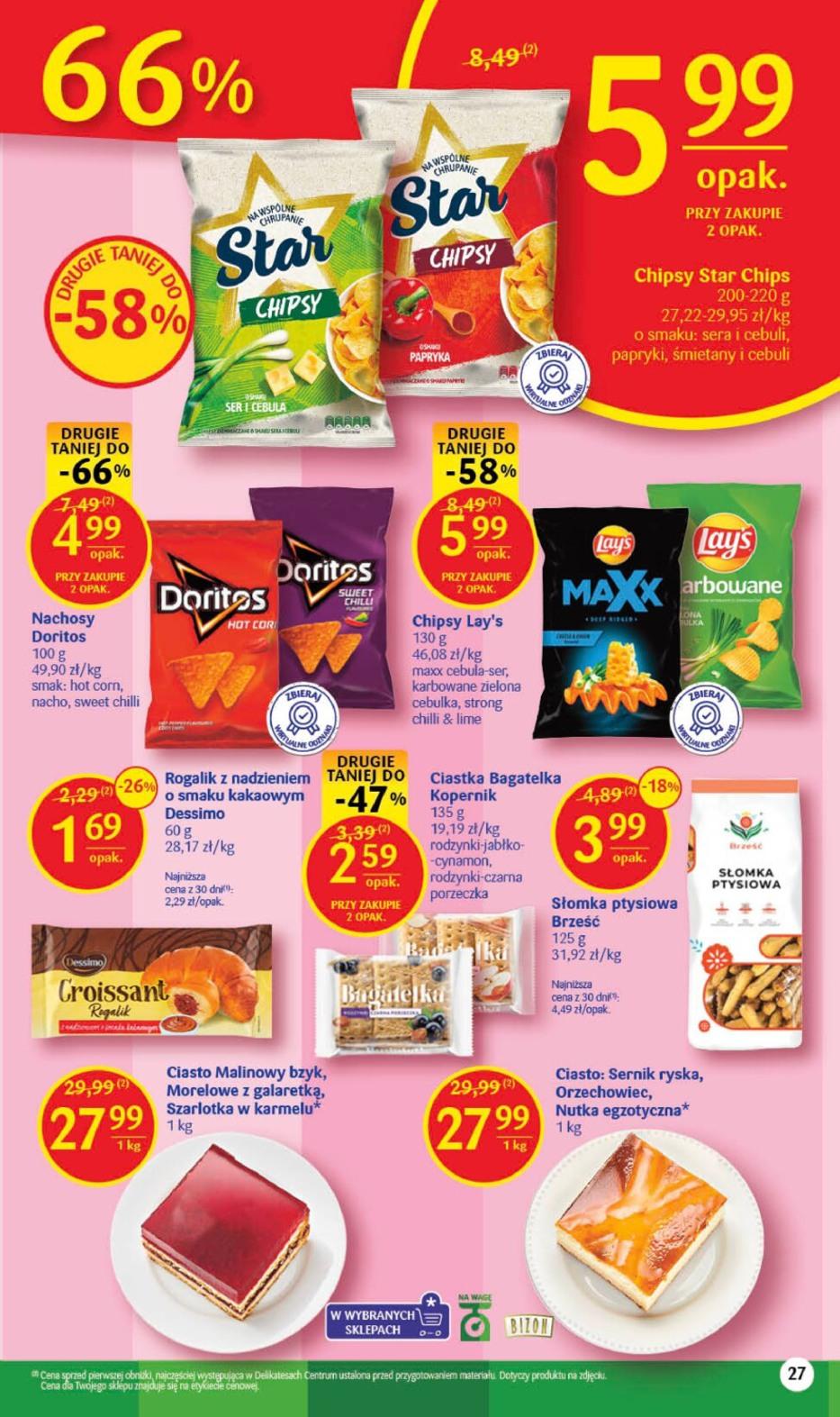 Gazetka promocyjna Delikatesy Centrum str. 27