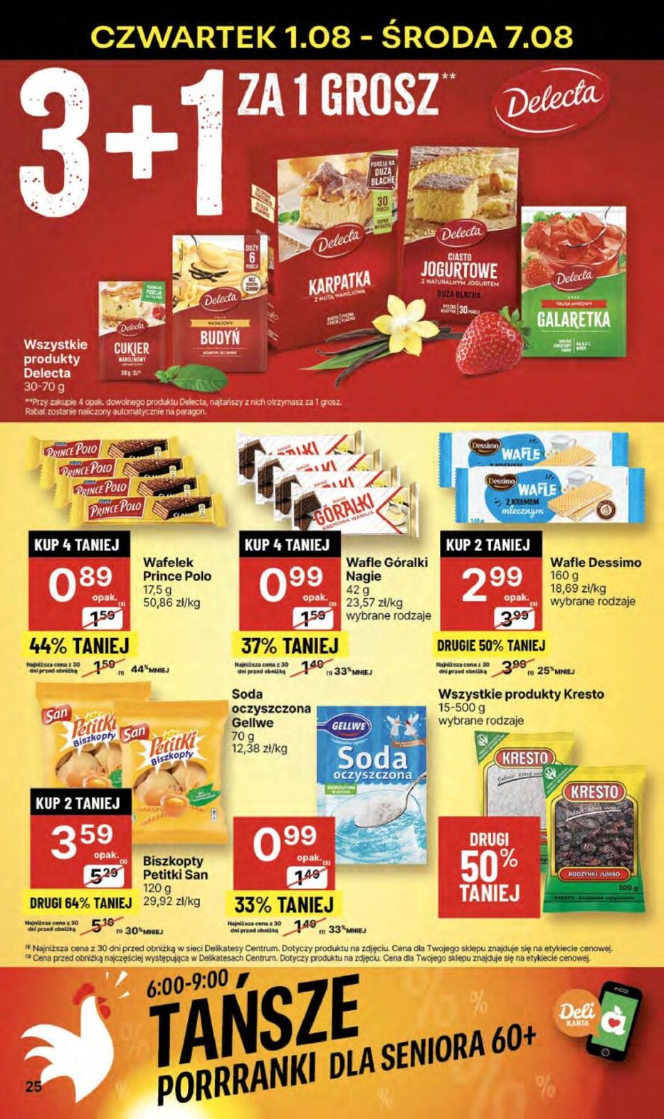 Gazetka promocyjna Delikatesy Centrum str. 25