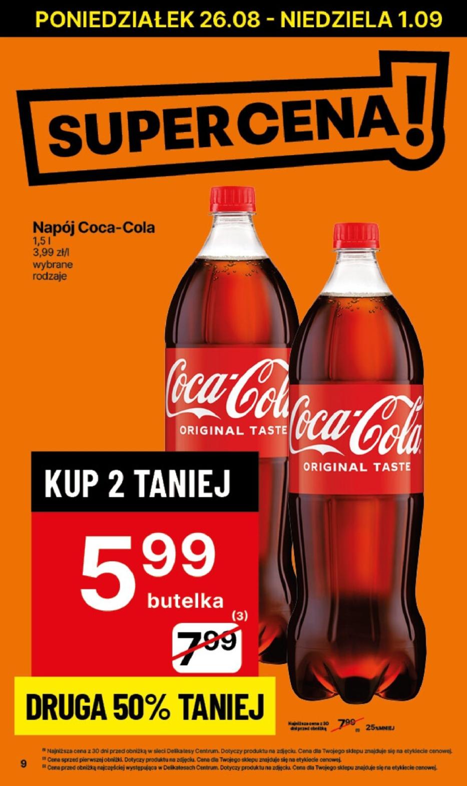 Gazetka promocyjna Delikatesy Centrum str. 9