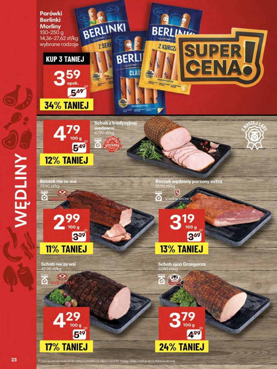 Gazetka promocyjna Delikatesy Centrum str. 23