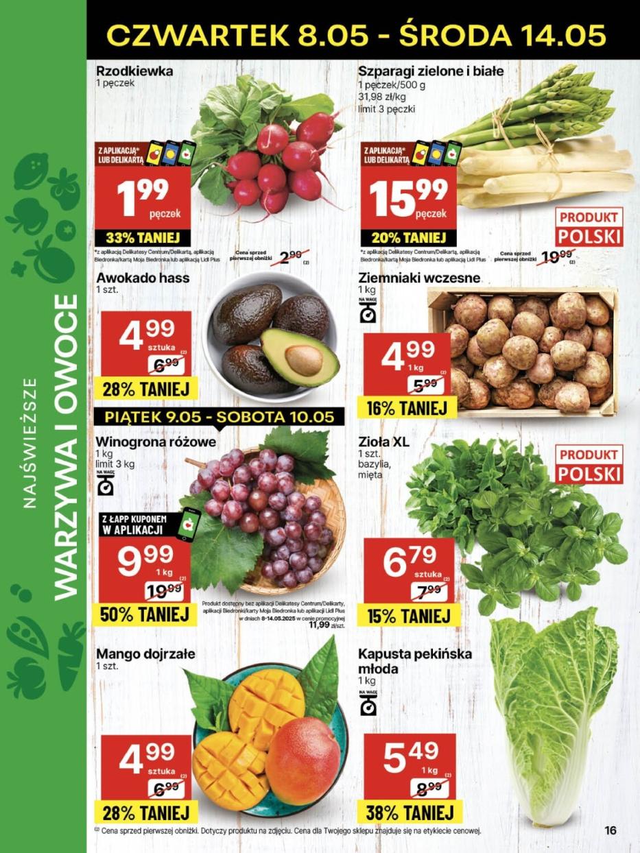 Gazetka promocyjna Delikatesy Centrum str. 16