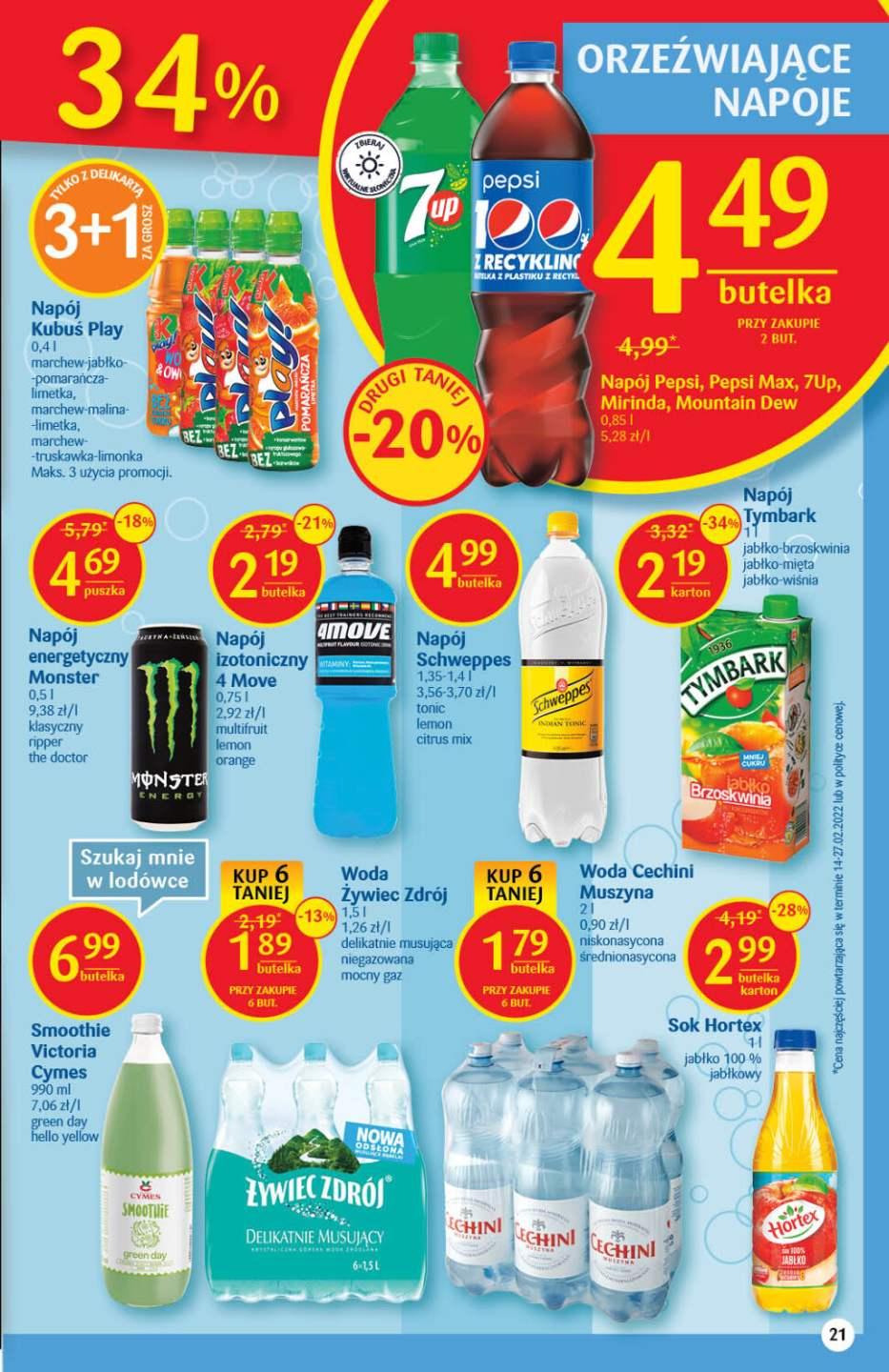 Gazetka promocyjna Delikatesy Centrum str. 21