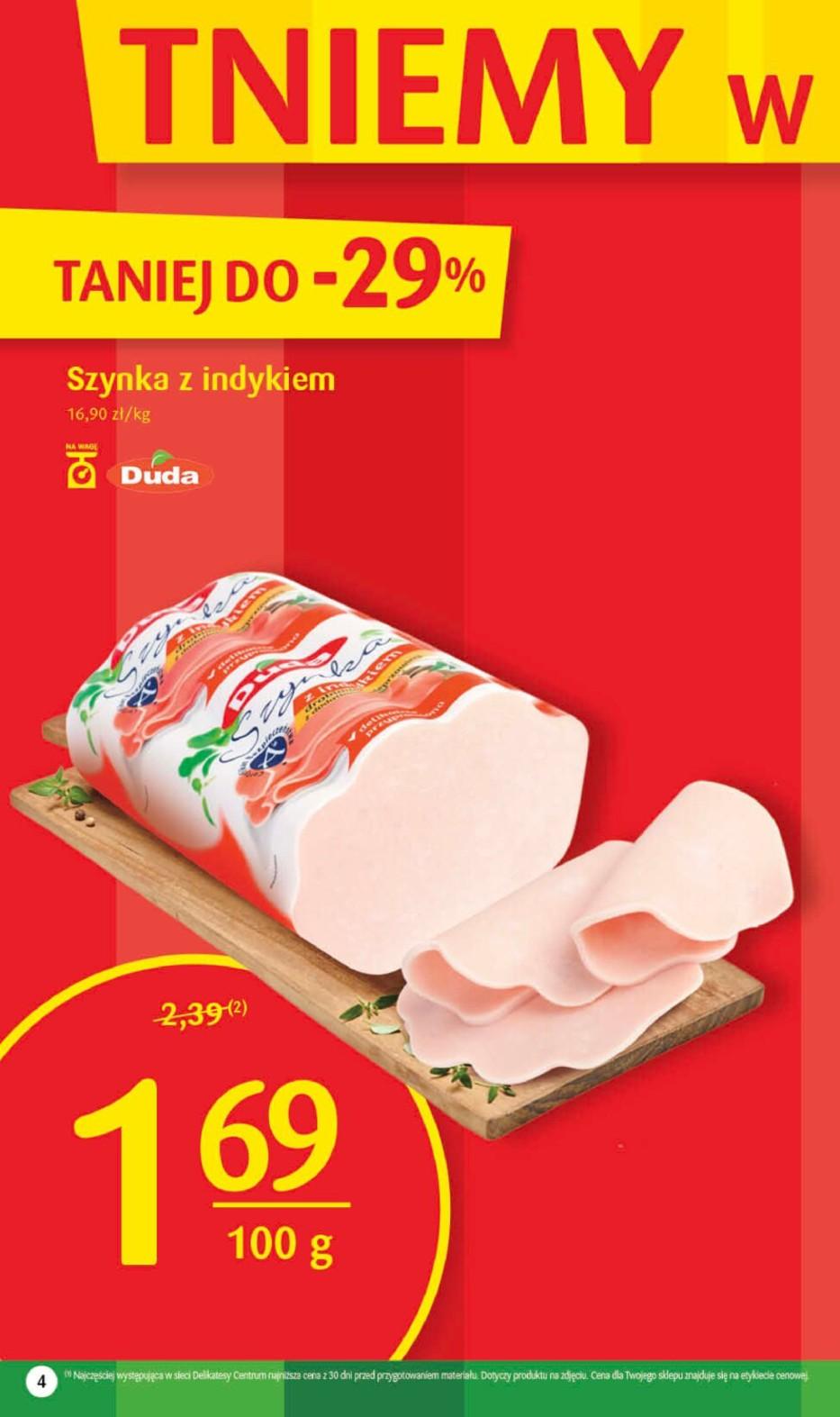 Gazetka promocyjna Delikatesy Centrum str. 4