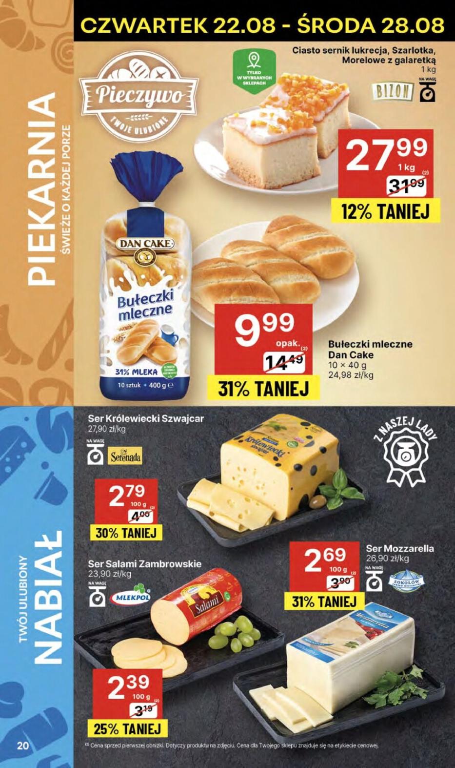 Gazetka promocyjna Delikatesy Centrum str. 20