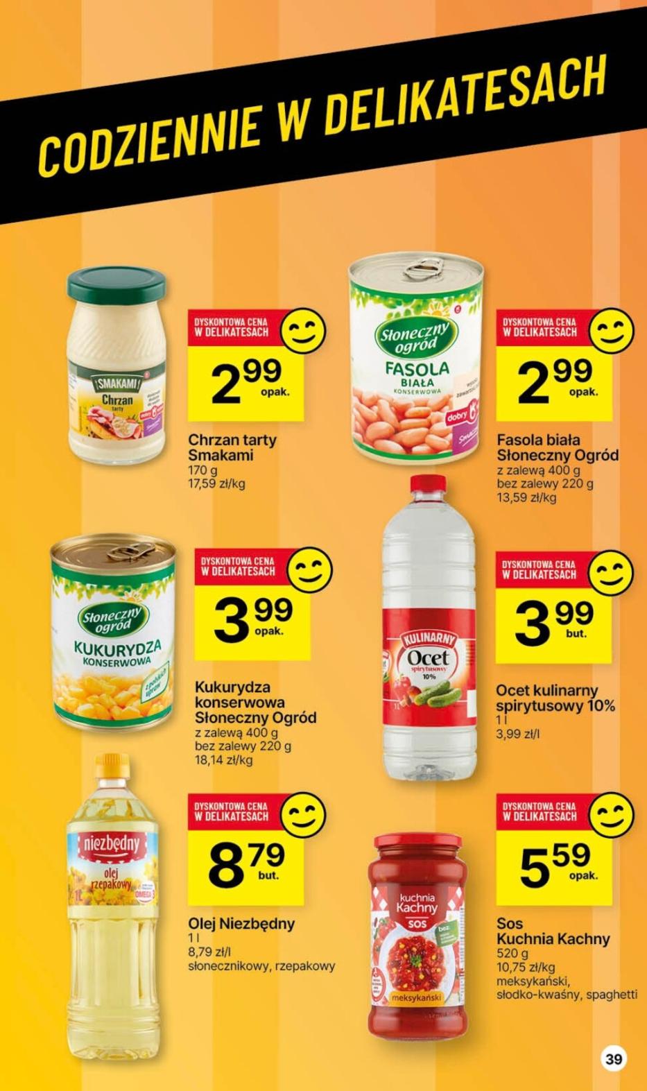 Gazetka promocyjna Delikatesy Centrum str. 39