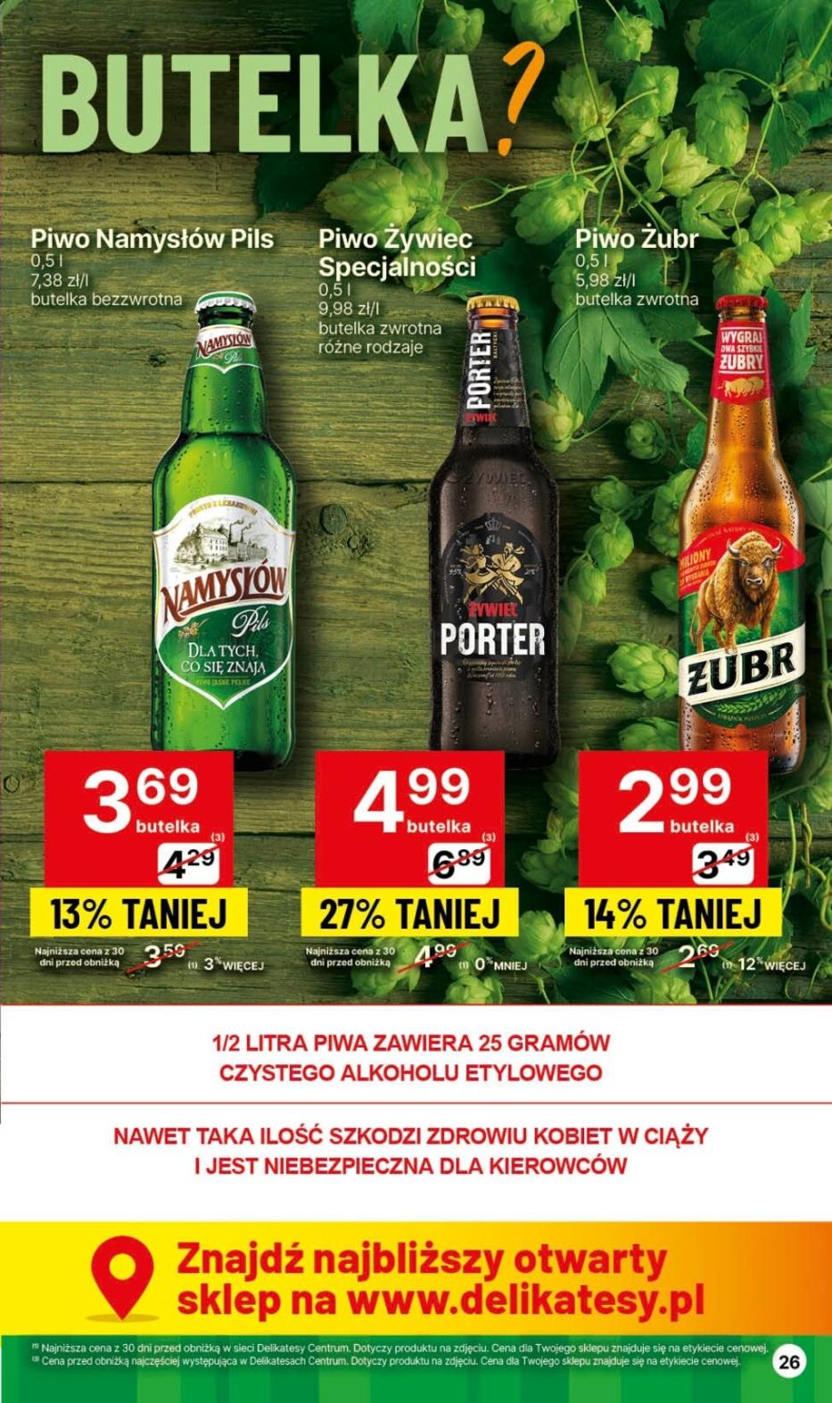 Gazetka promocyjna Delikatesy Centrum str. 26