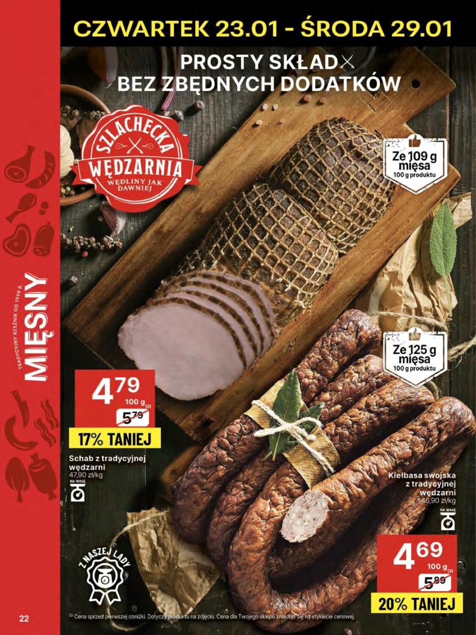 Gazetka promocyjna Delikatesy Centrum str. 22