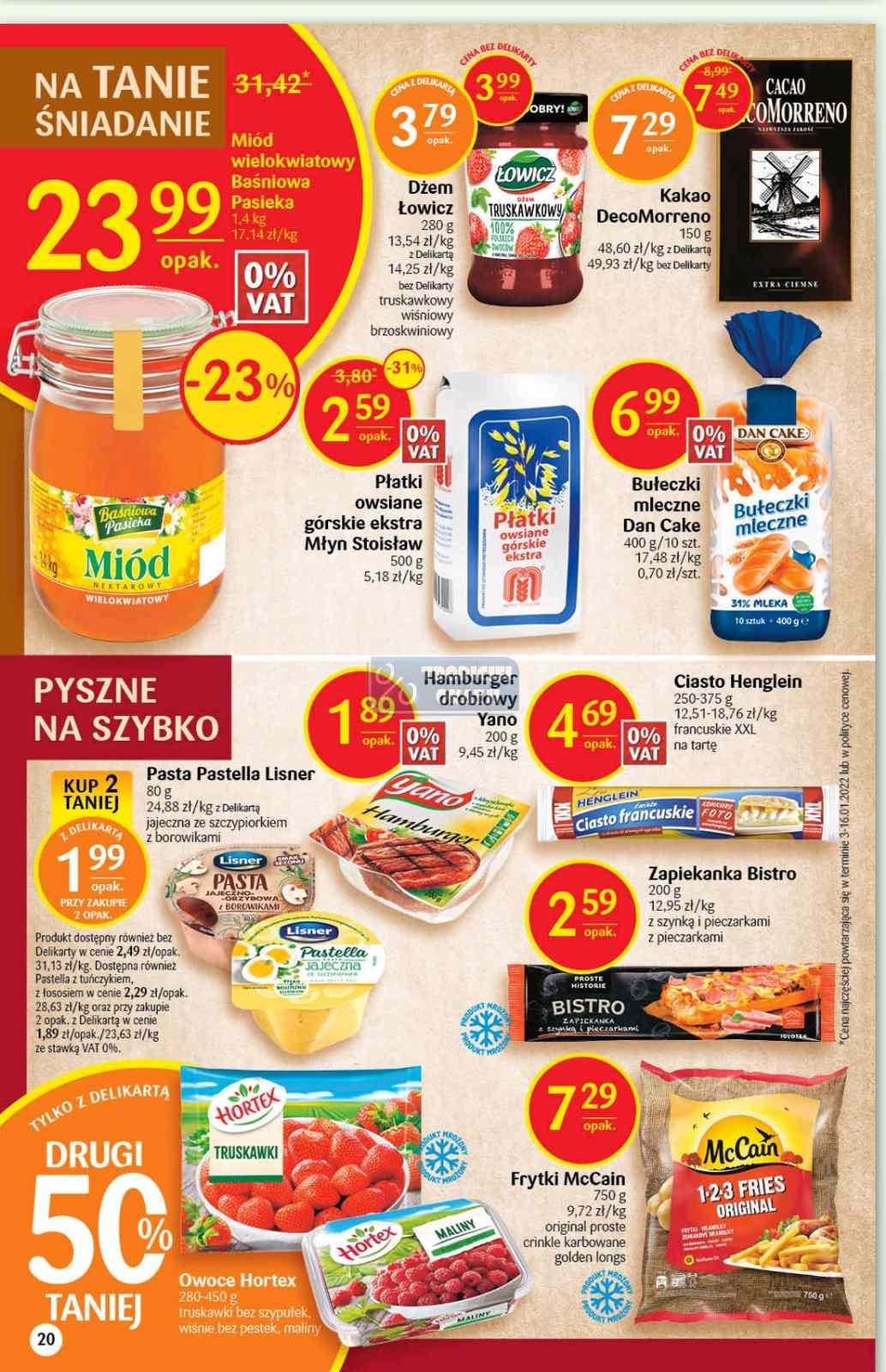 Gazetka promocyjna Delikatesy Centrum str. 20