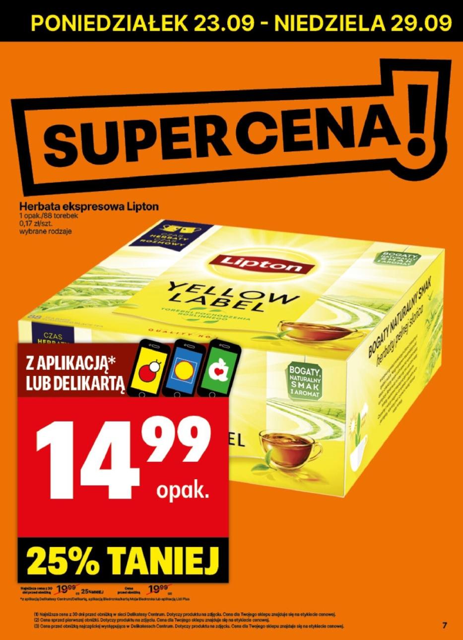 Gazetka promocyjna Delikatesy Centrum str. 7