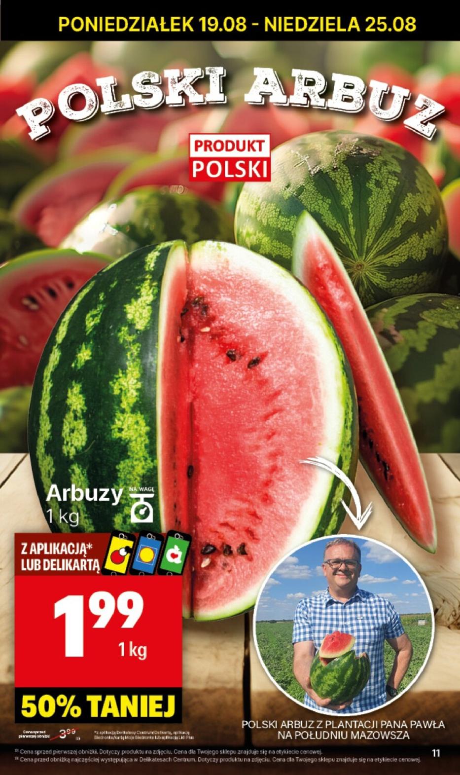 Gazetka promocyjna Delikatesy Centrum str. 11