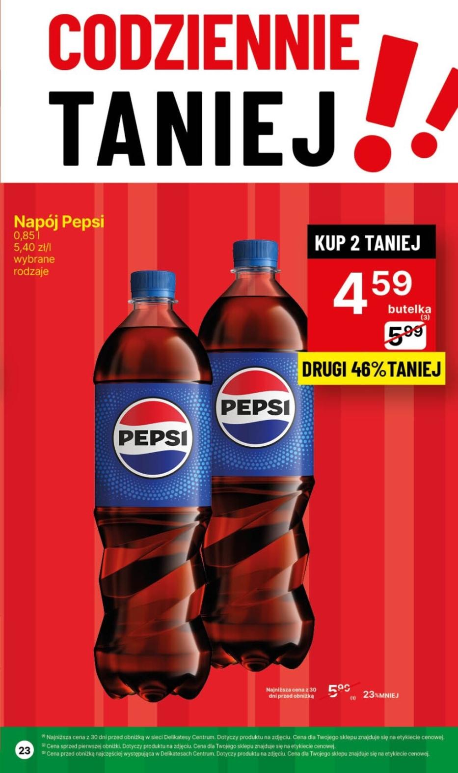 Gazetka promocyjna Delikatesy Centrum str. 23