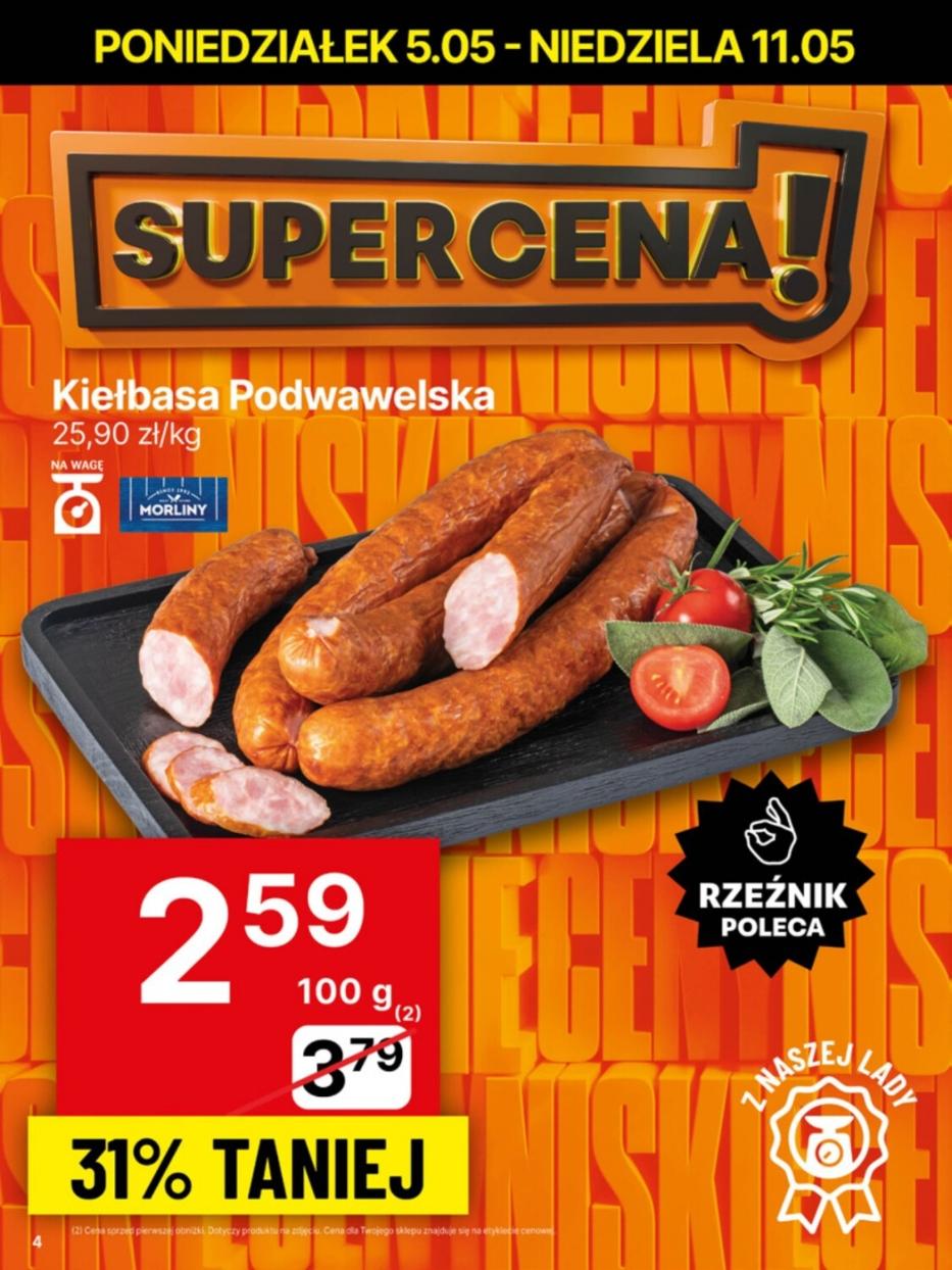 Gazetka promocyjna Delikatesy Centrum str. 4