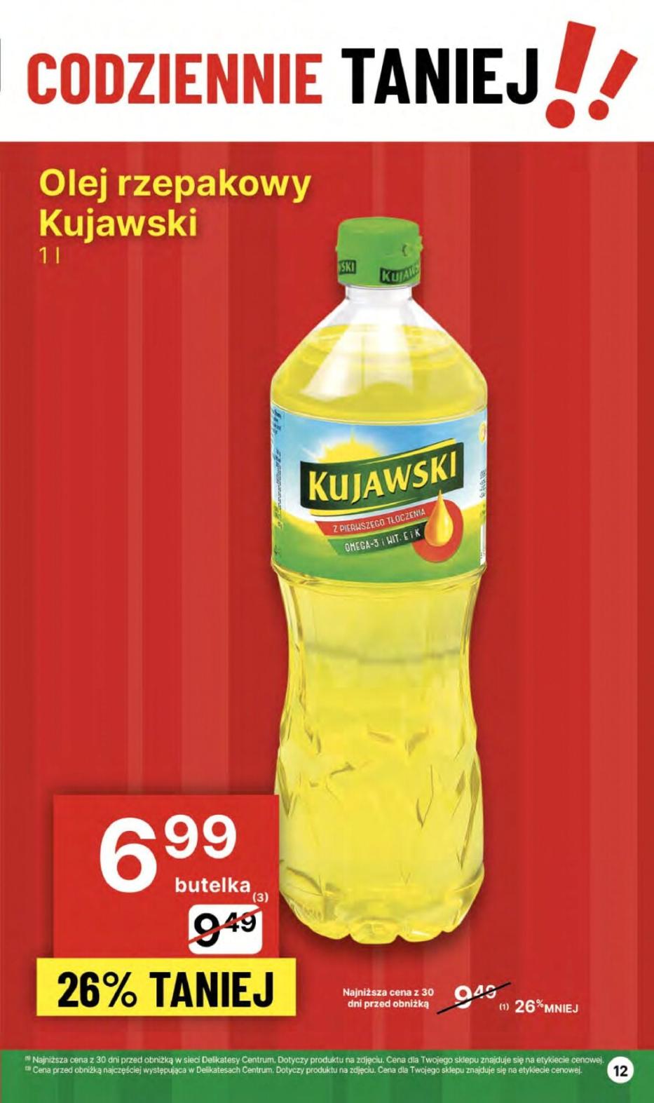 Gazetka promocyjna Delikatesy Centrum str. 12