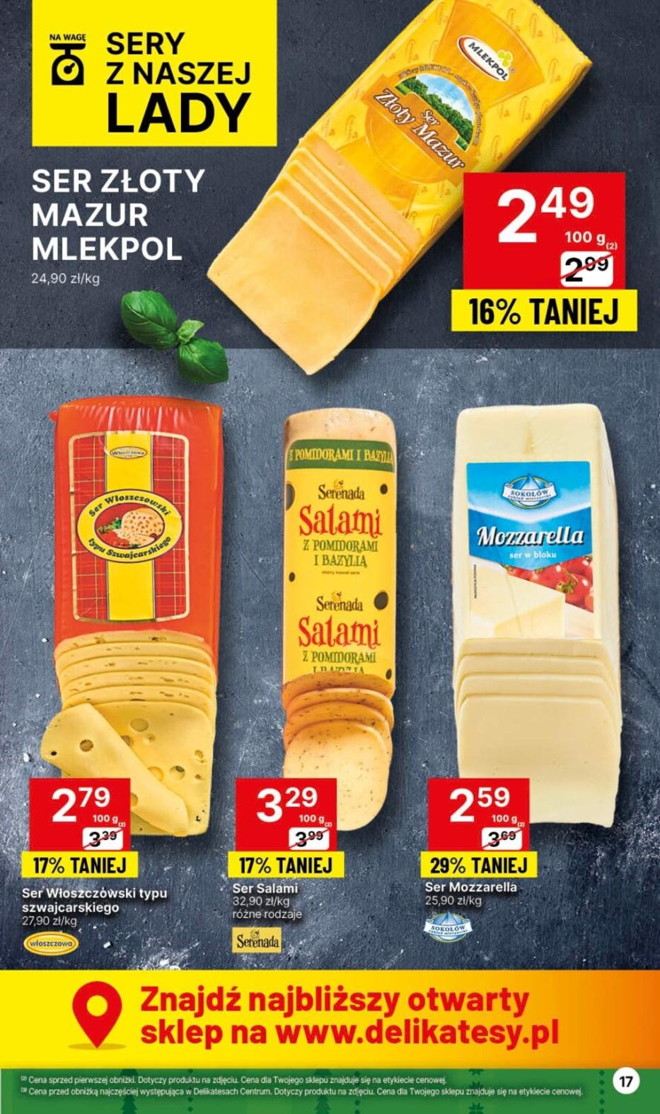 Gazetka promocyjna Delikatesy Centrum str. 17
