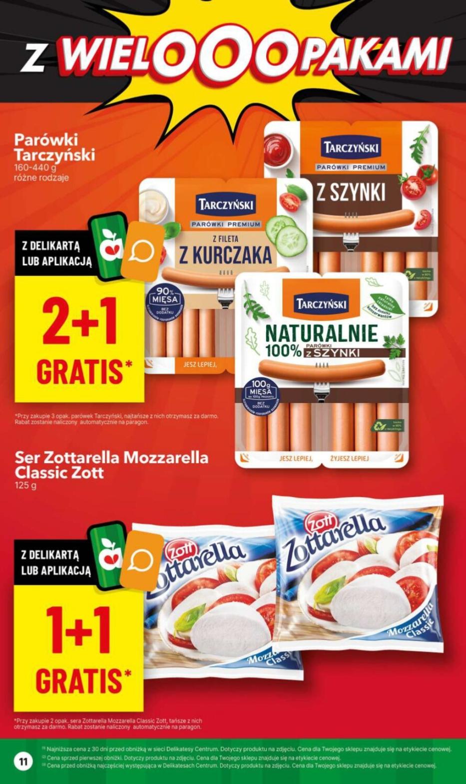 Gazetka promocyjna Delikatesy Centrum str. 11