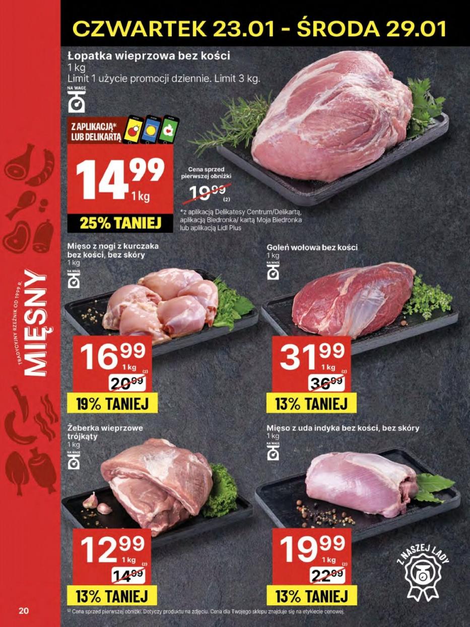 Gazetka promocyjna Delikatesy Centrum str. 20