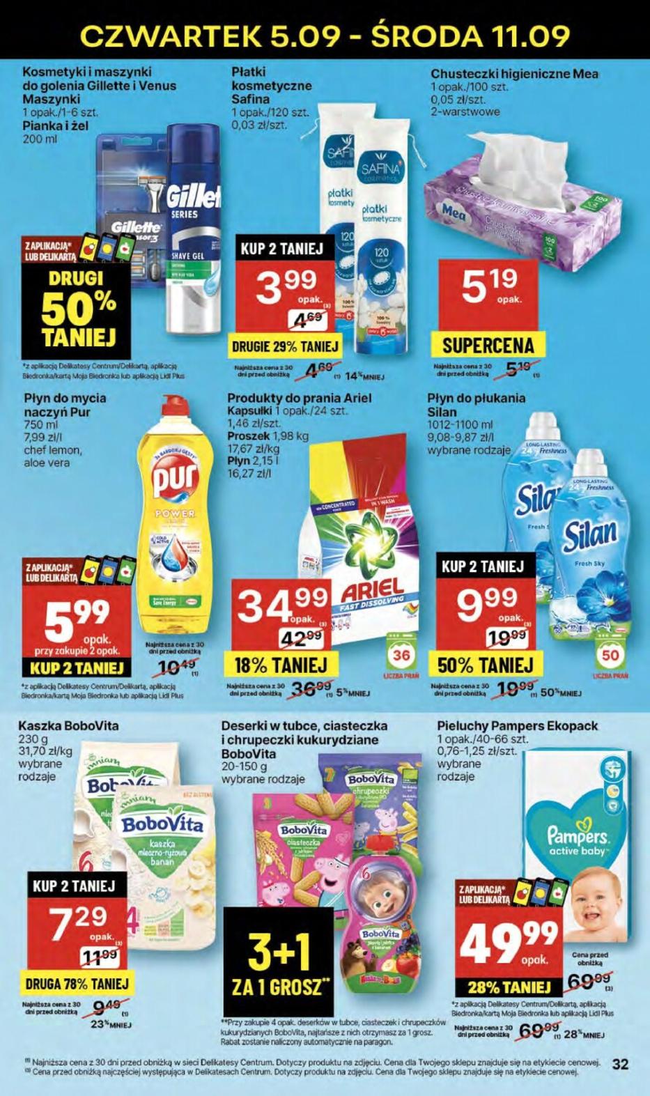 Gazetka promocyjna Delikatesy Centrum str. 32