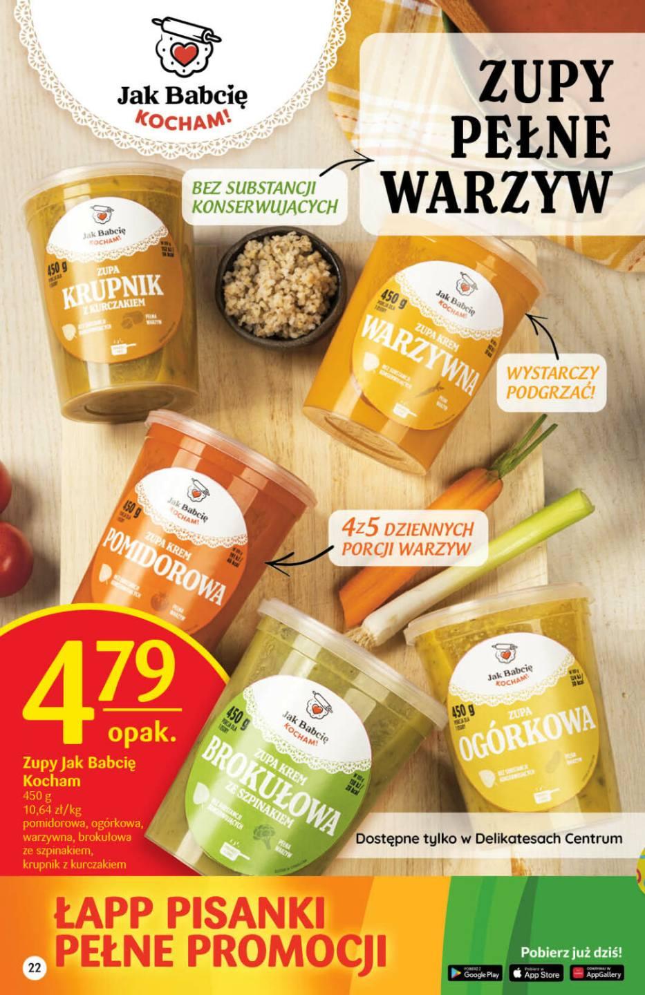 Gazetka promocyjna Delikatesy Centrum str. 22
