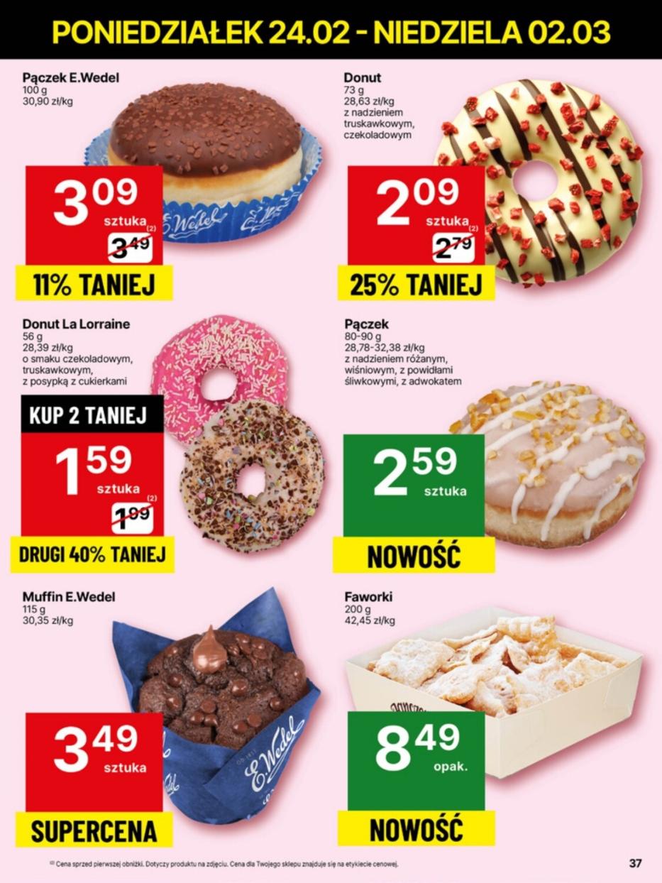 Gazetka promocyjna Delikatesy Centrum str. 37