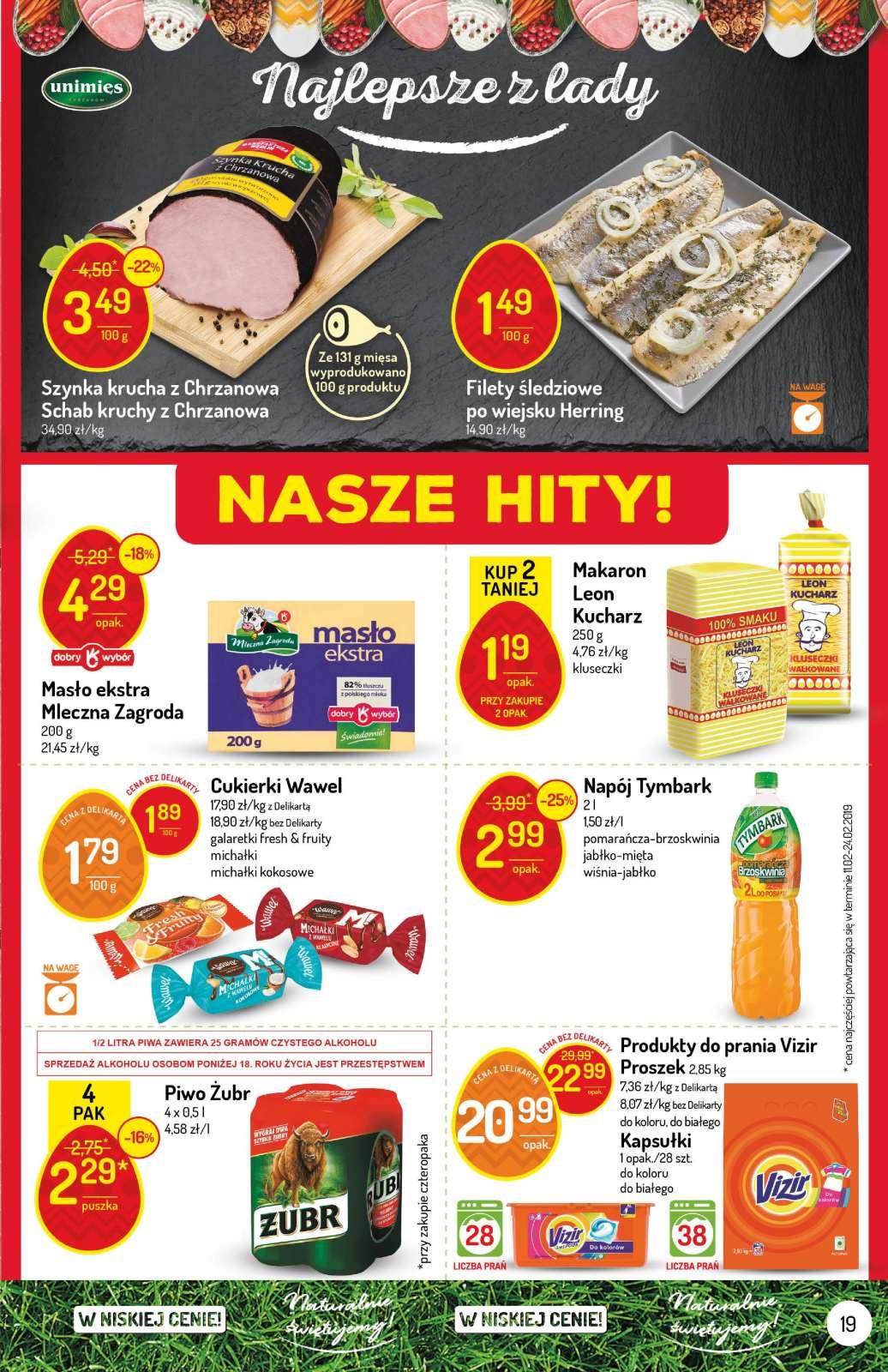 Gazetka promocyjna Delikatesy Centrum str. 19