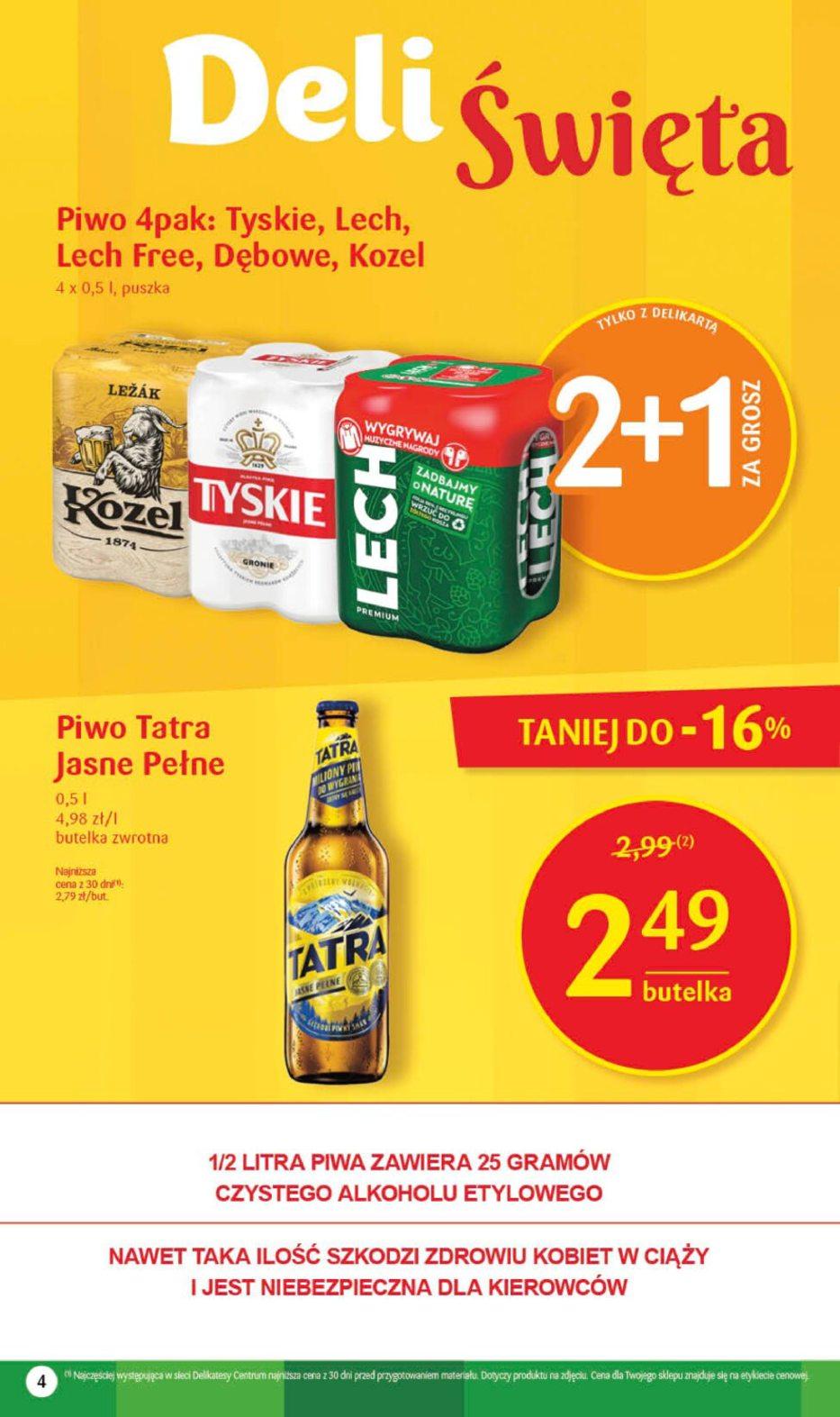 Gazetka promocyjna Delikatesy Centrum str. 4
