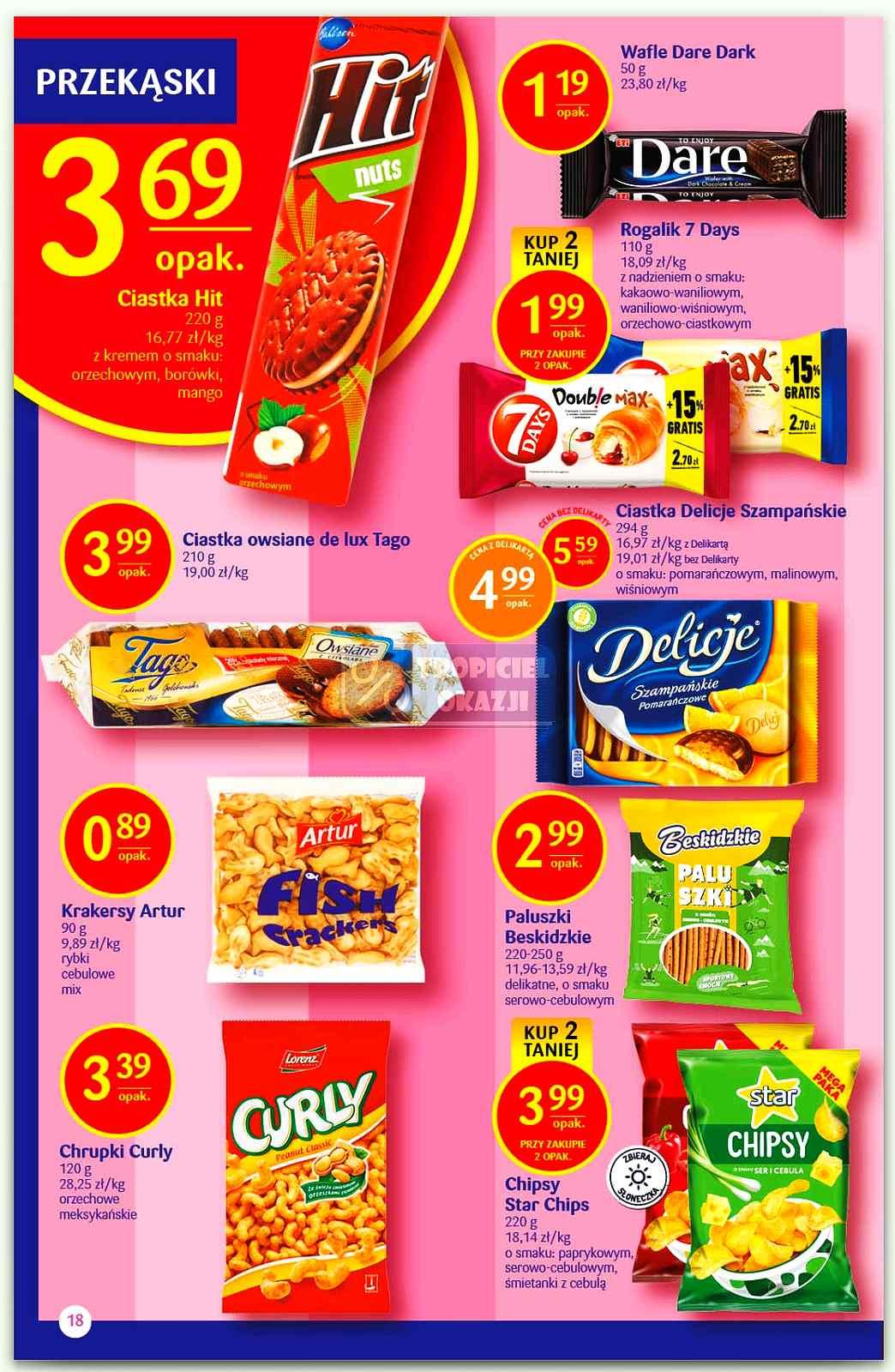 Gazetka promocyjna Delikatesy Centrum str. 18