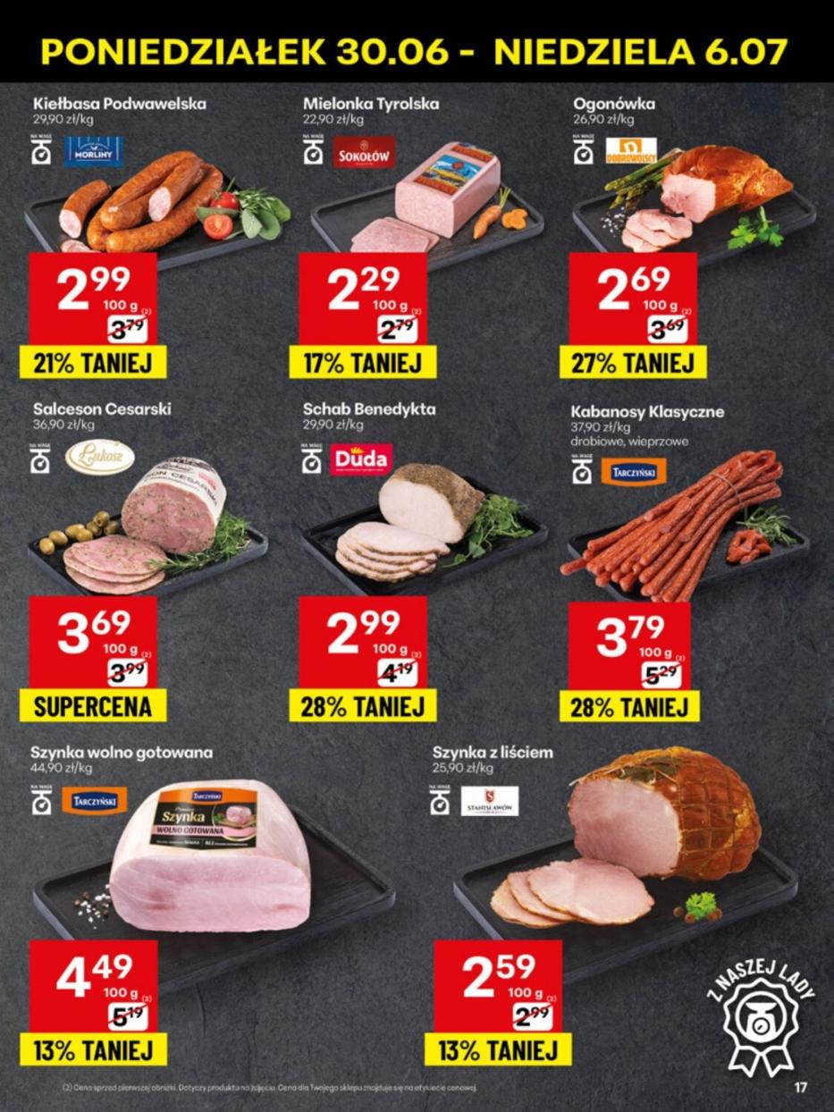 Gazetka promocyjna Delikatesy Centrum str. 17