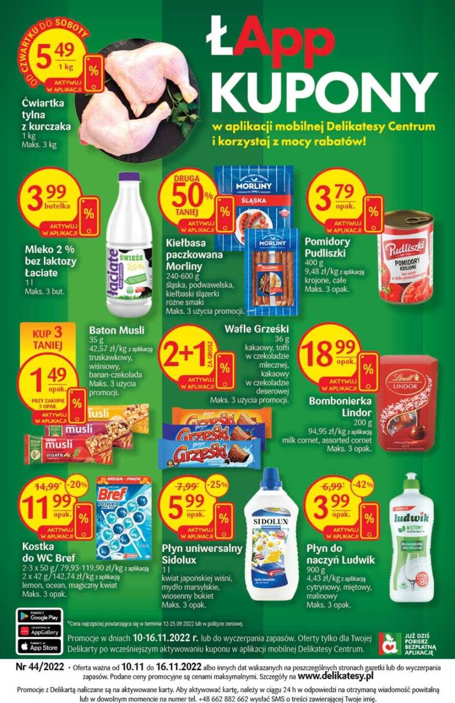 Gazetka promocyjna Delikatesy Centrum str. 28