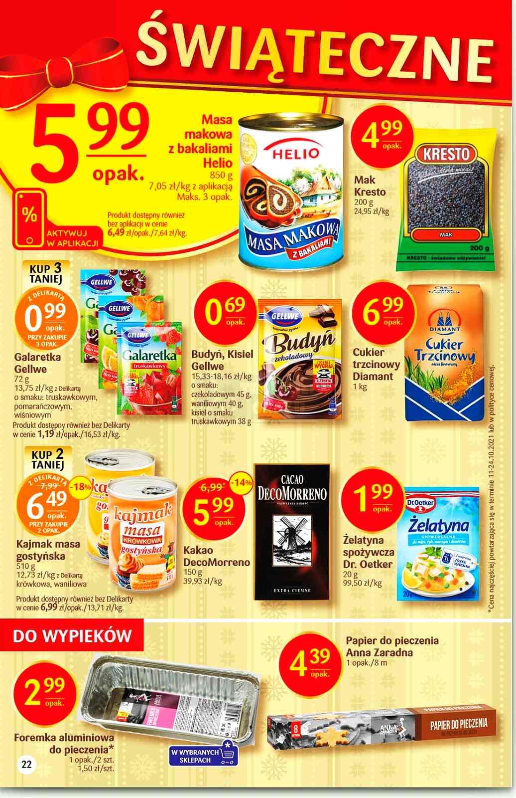 Gazetka promocyjna Delikatesy Centrum str. 22