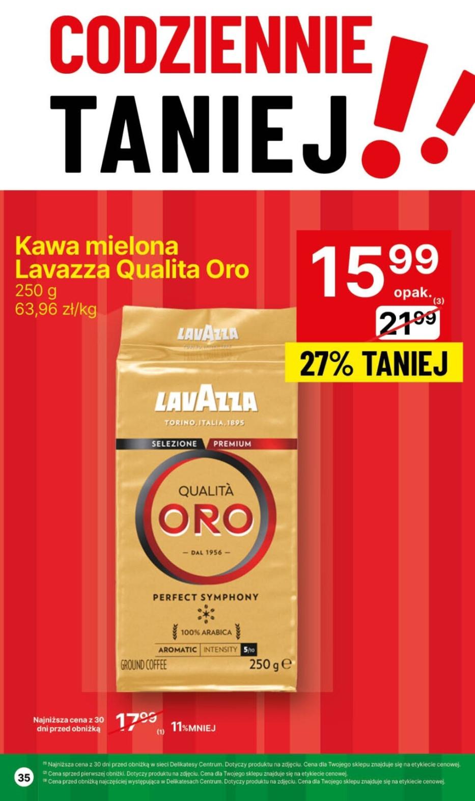 Gazetka promocyjna Delikatesy Centrum str. 35