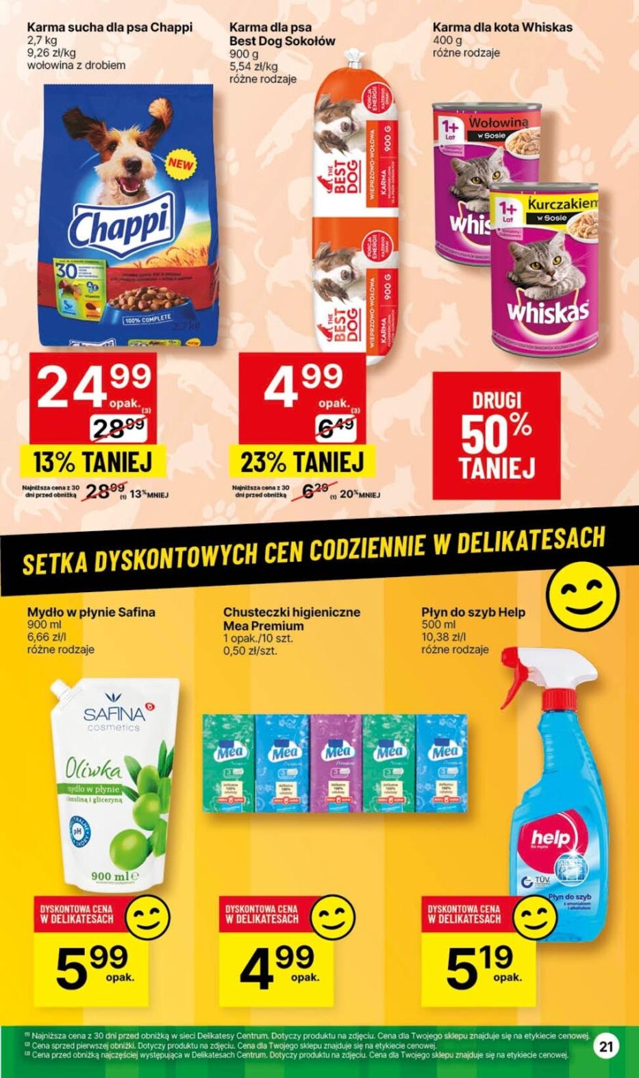 Gazetka promocyjna Delikatesy Centrum str. 21