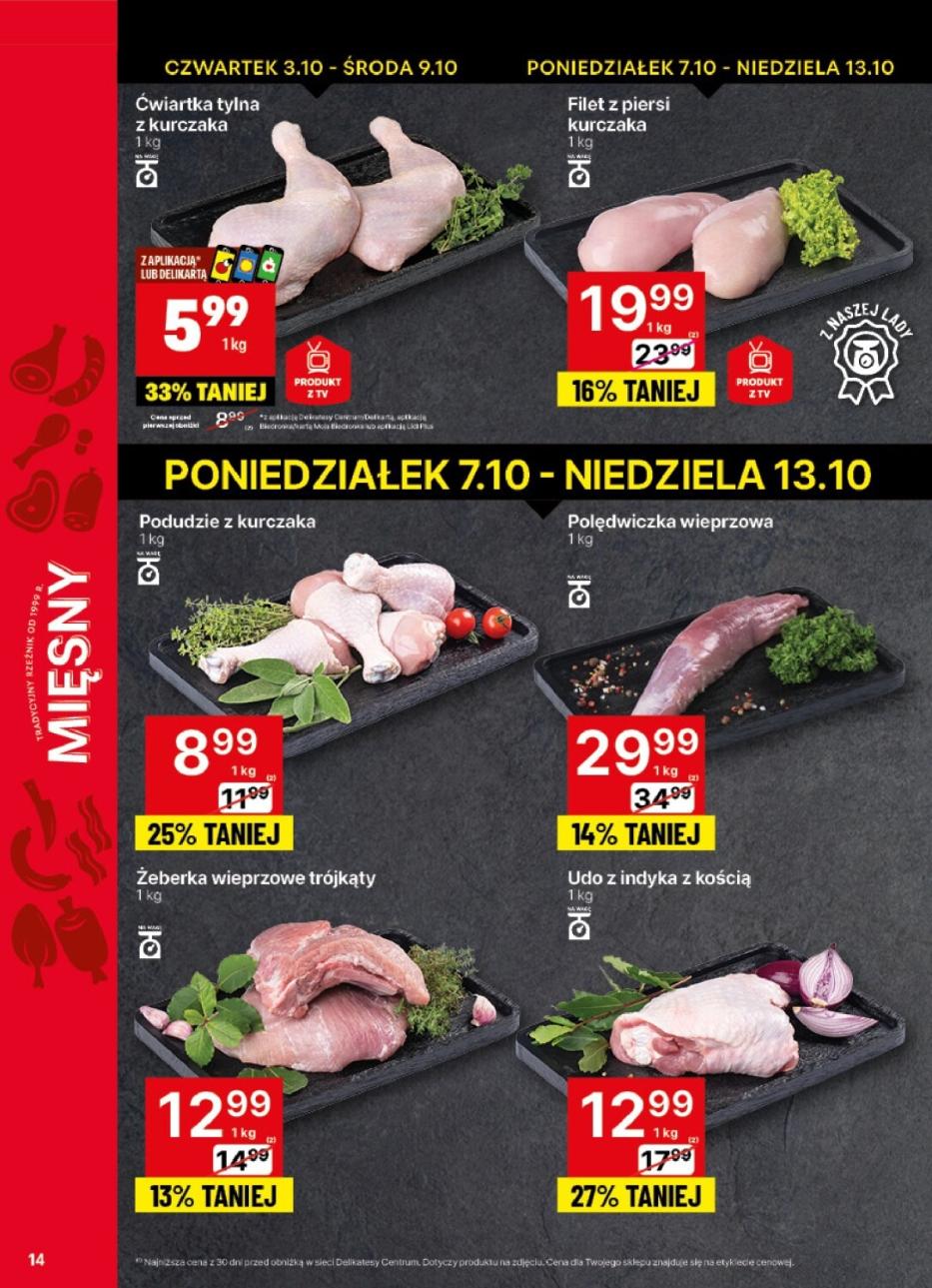 Gazetka promocyjna Delikatesy Centrum str. 14