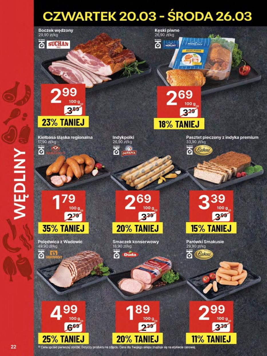 Gazetka promocyjna Delikatesy Centrum str. 22