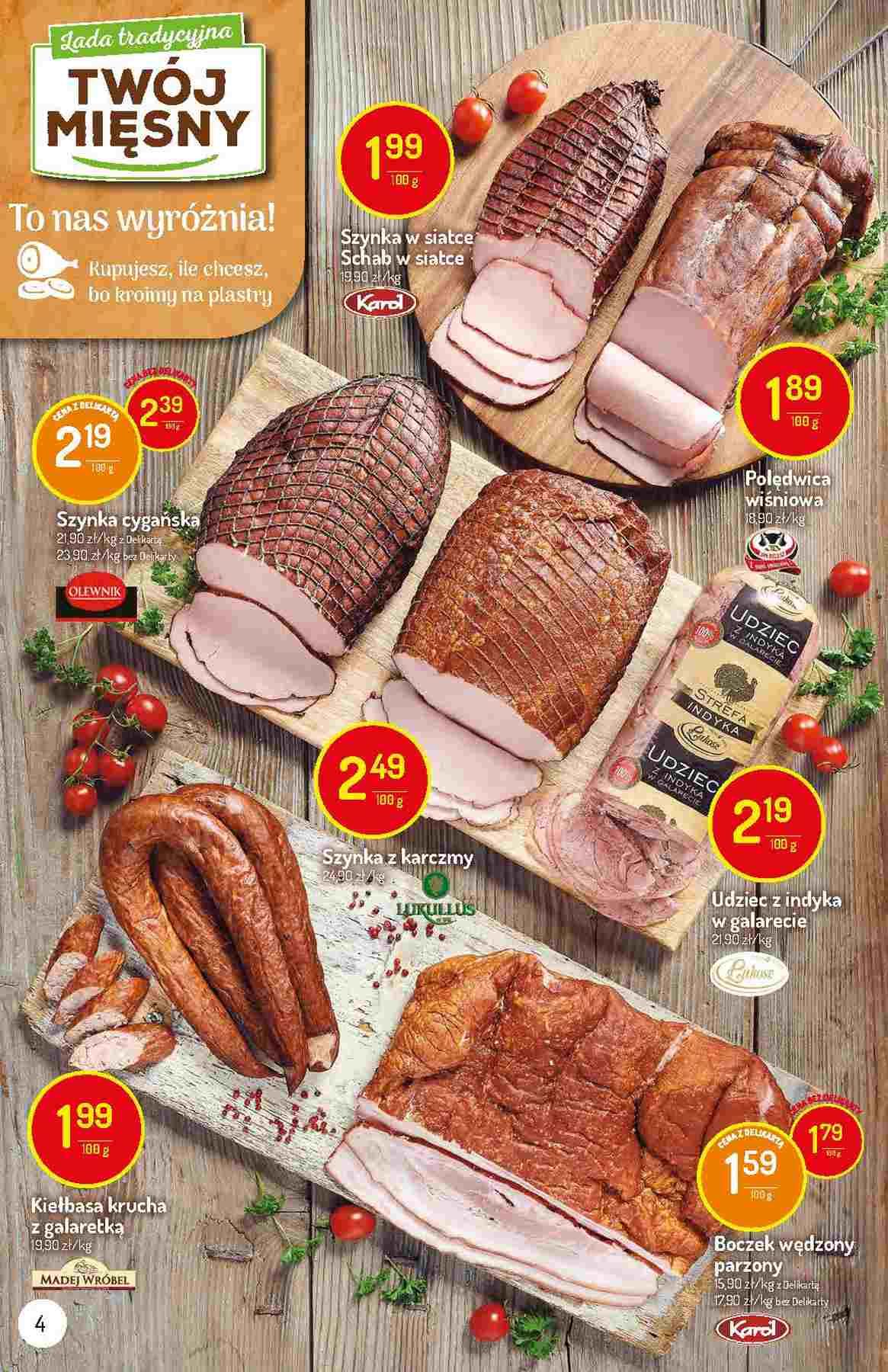Gazetka promocyjna Delikatesy Centrum str. 4