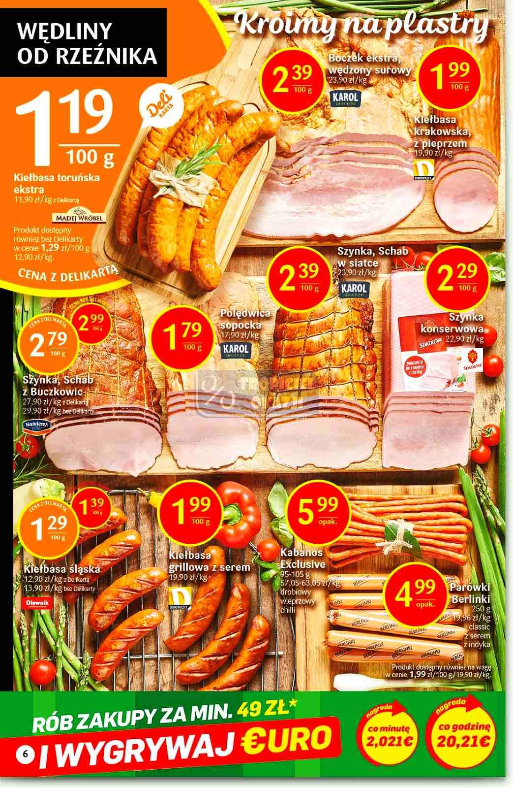 Gazetka promocyjna Delikatesy Centrum str. 6