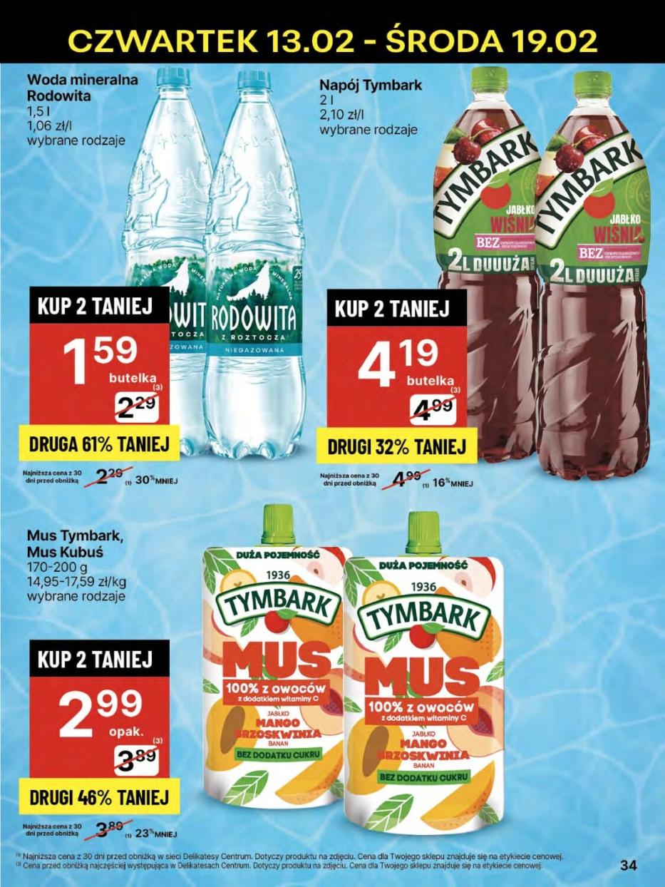 Gazetka promocyjna Delikatesy Centrum str. 34