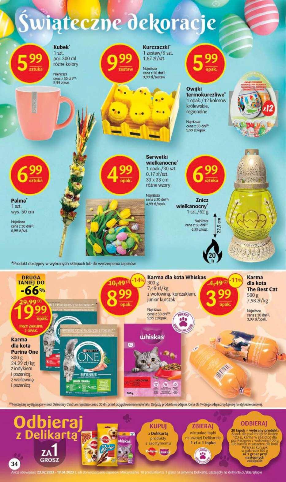 Gazetka promocyjna Delikatesy Centrum str. 34