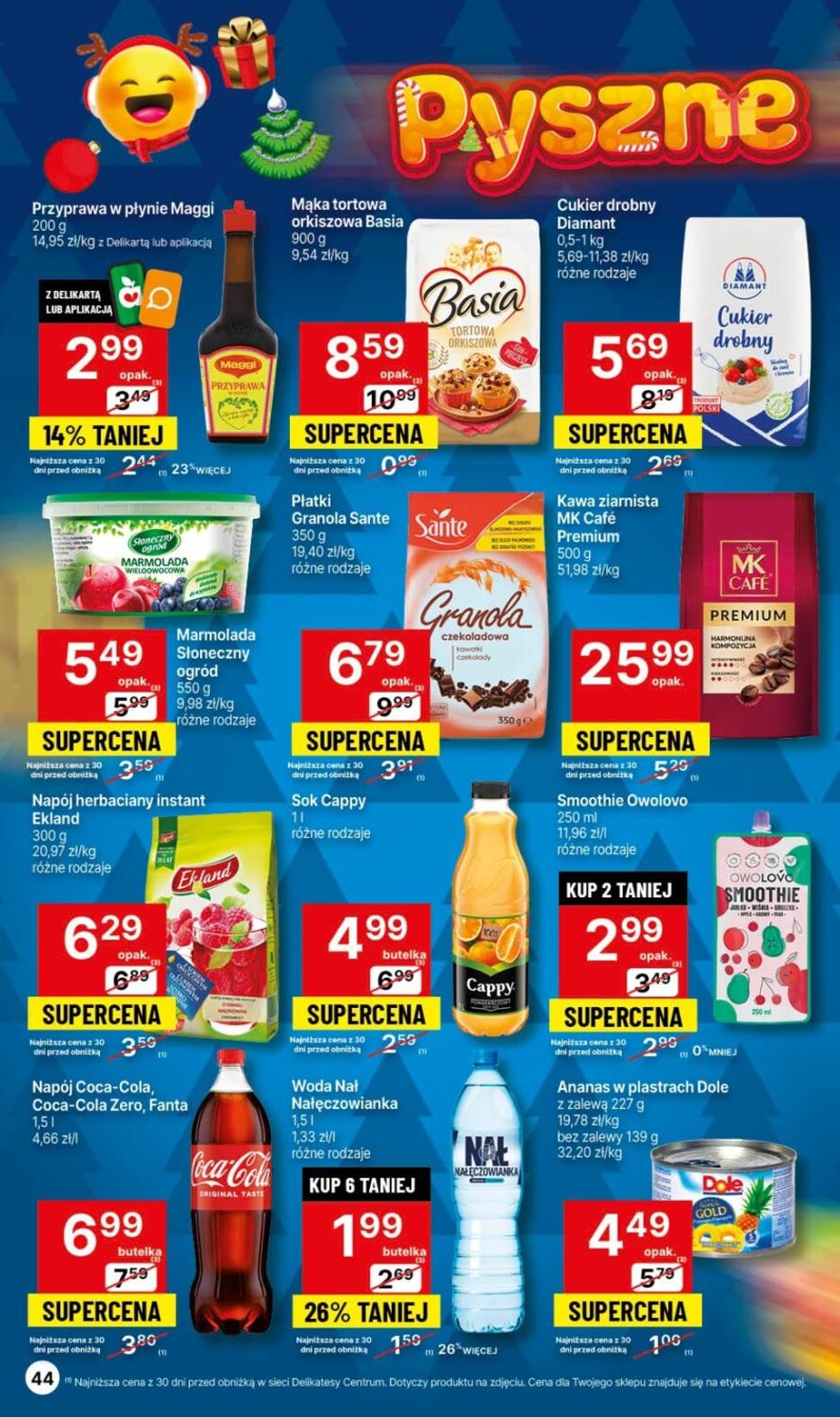 Gazetka promocyjna Delikatesy Centrum str. 44