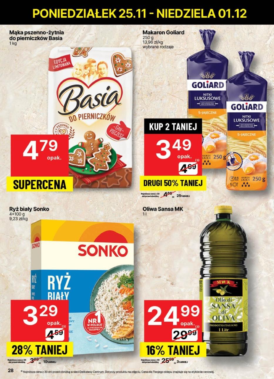 Gazetka promocyjna Delikatesy Centrum str. 28