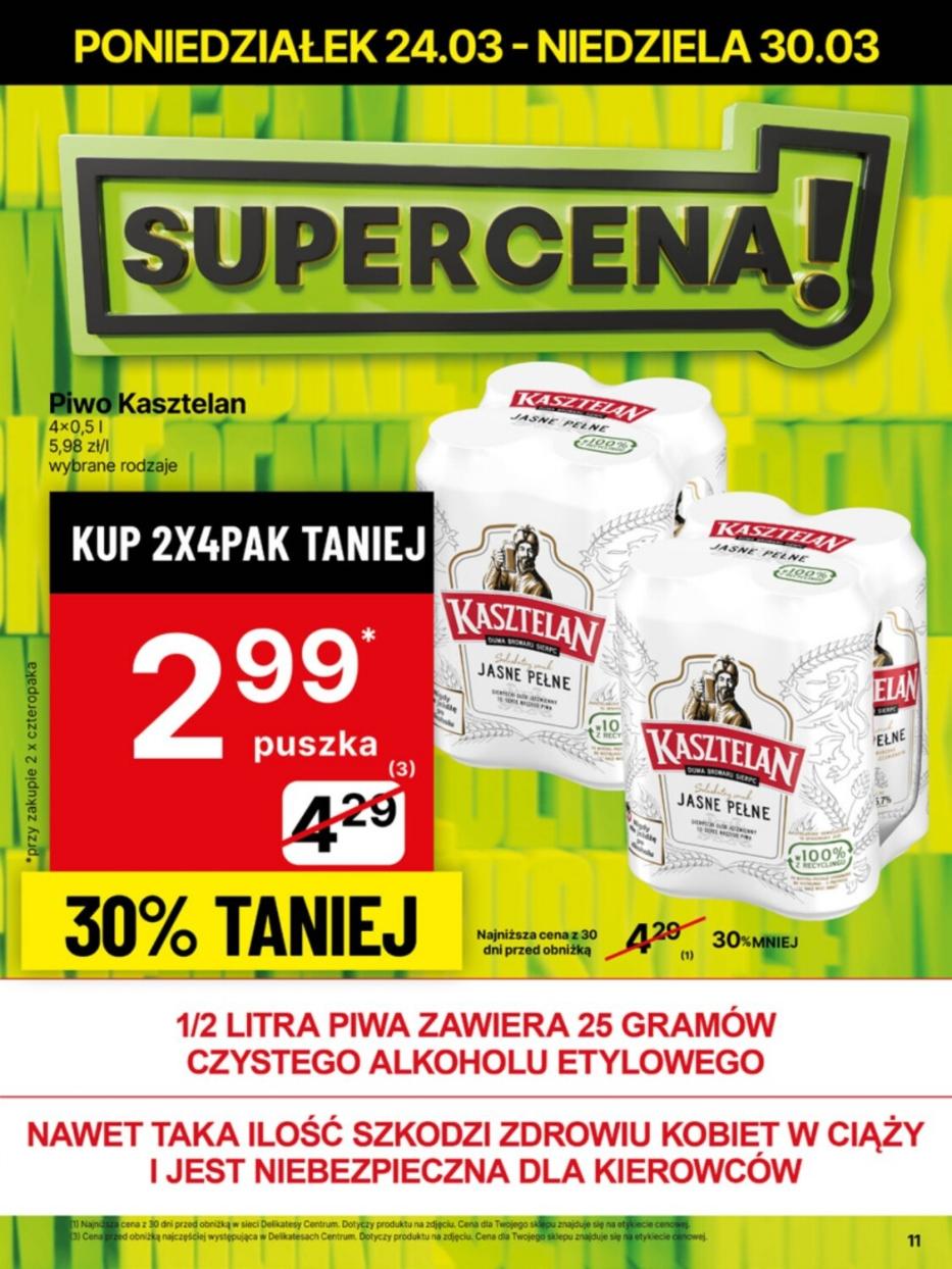 Gazetka promocyjna Delikatesy Centrum str. 11
