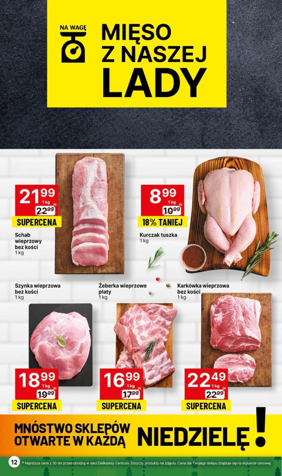 Gazetka promocyjna Delikatesy Centrum str. 12