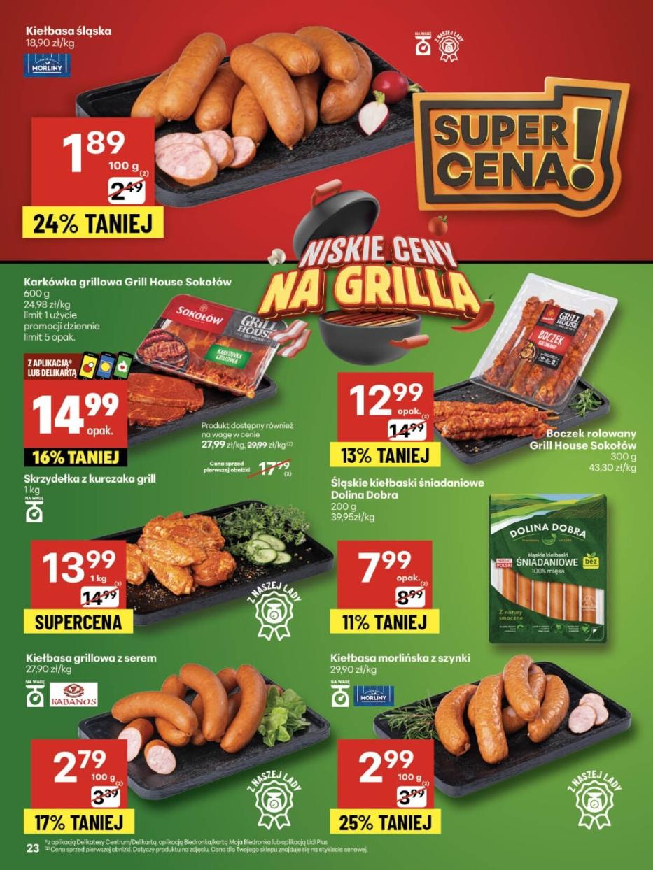 Gazetka promocyjna Delikatesy Centrum str. 23