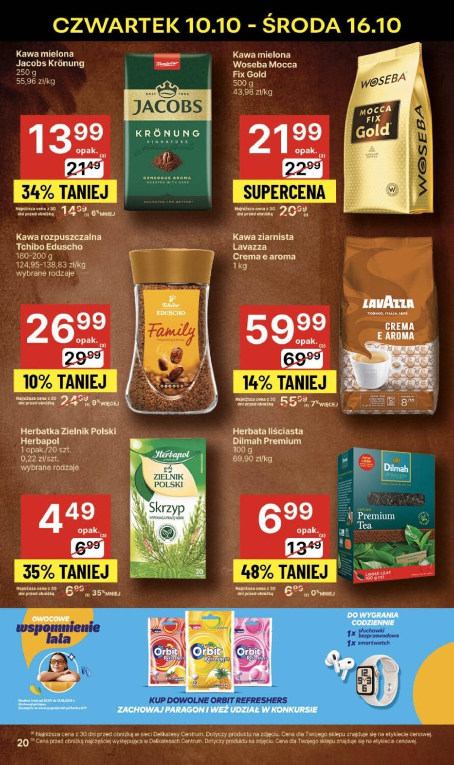 Gazetka promocyjna Delikatesy Centrum str. 20