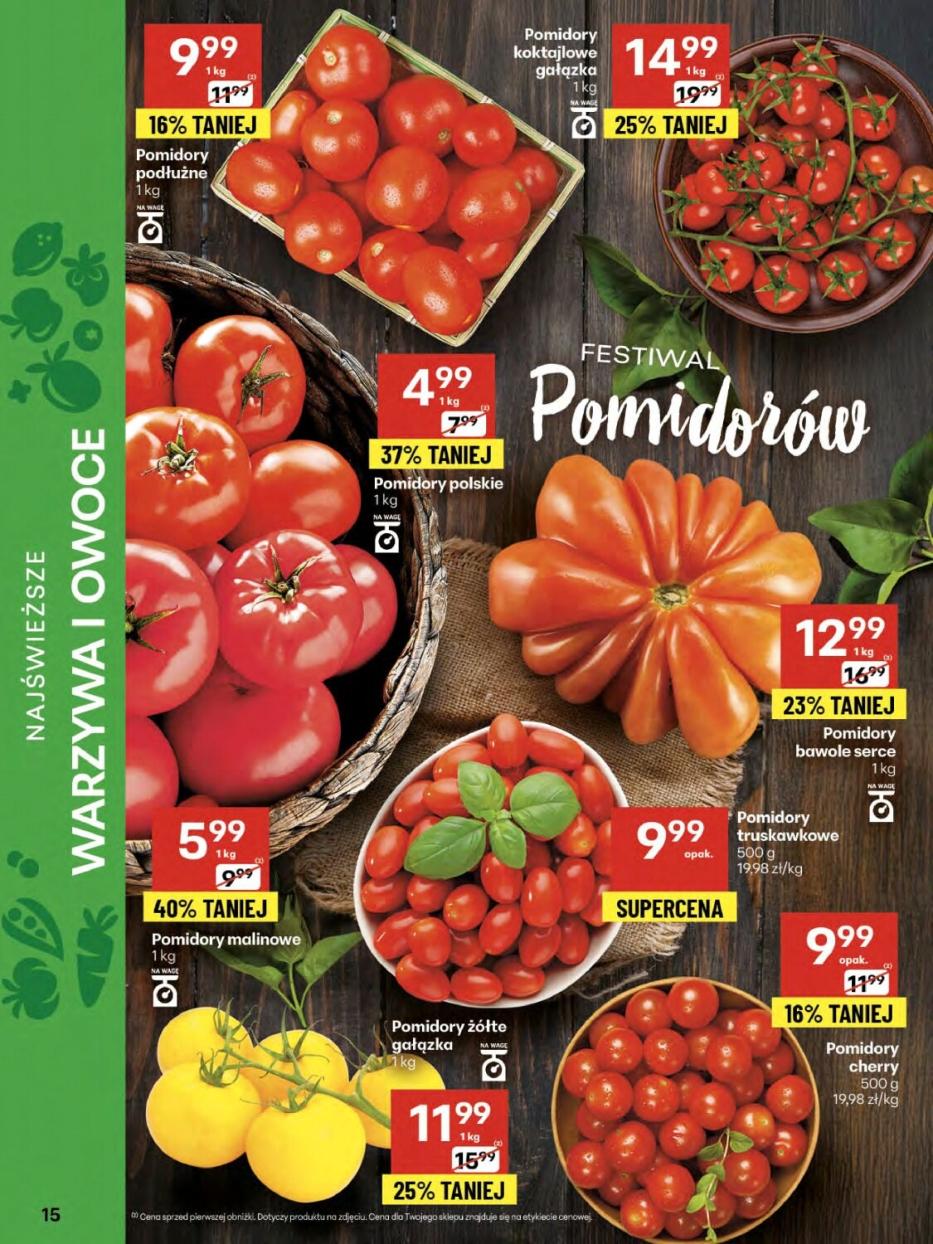 Gazetka promocyjna Delikatesy Centrum str. 15