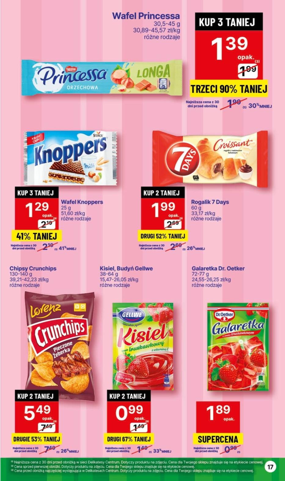 Gazetka promocyjna Delikatesy Centrum str. 17