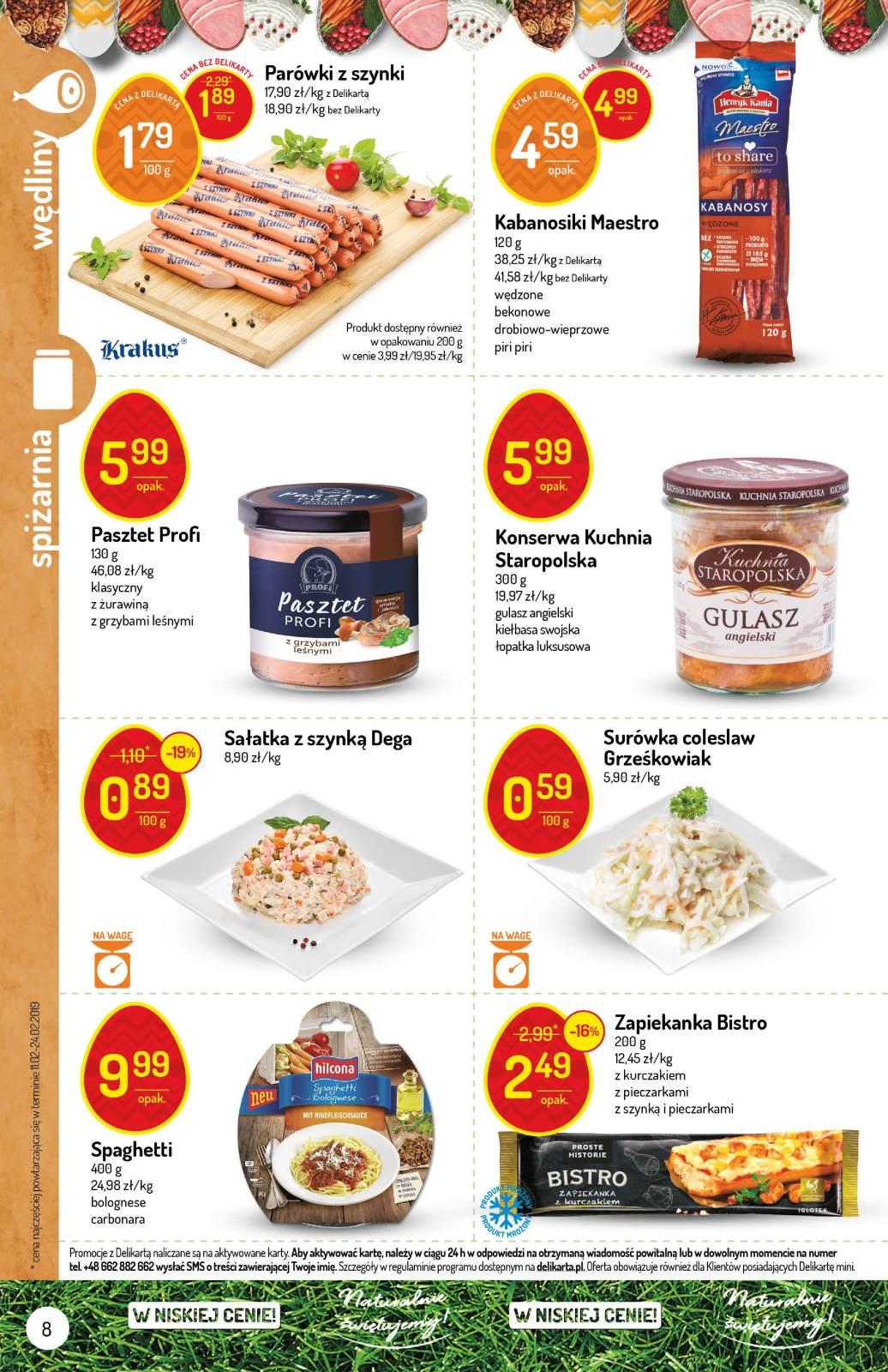 Gazetka promocyjna Delikatesy Centrum str. 8